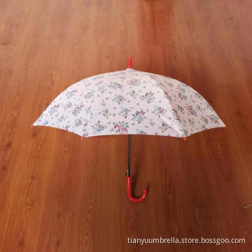 The Factory Sells Umbrellas With Flower Designs